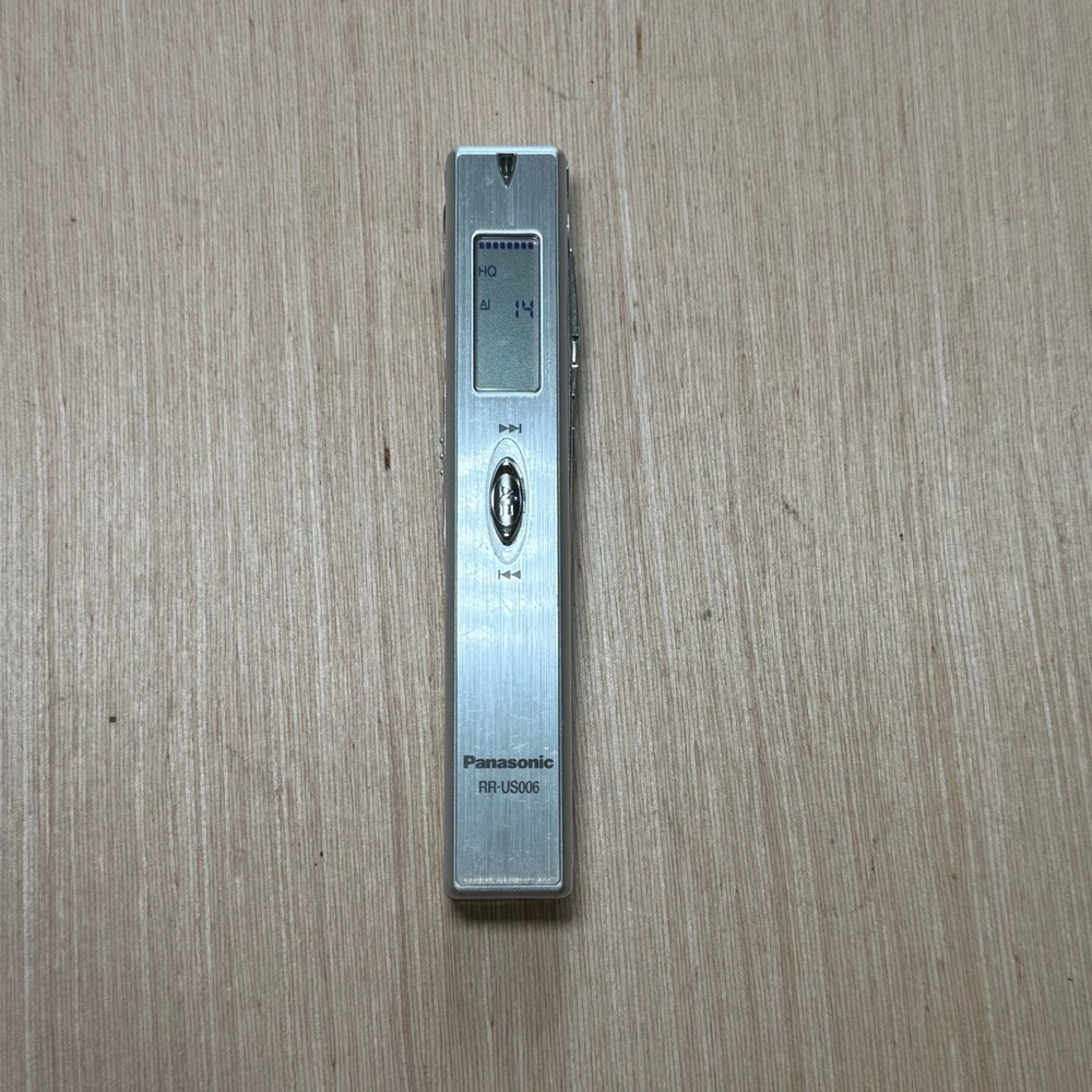 Panasonic IC Digital Voice Recorder Only Model:RR-US006 Preowned Tested Working